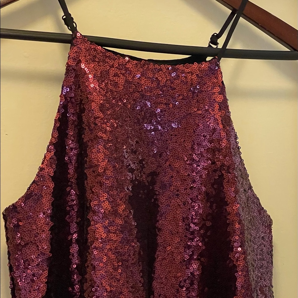 moa moa sequined tank